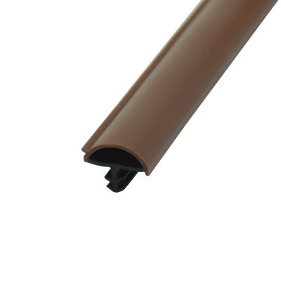 Apartamento à prova de poeira Portão de madeira de vedação Faixa Marrom 12*5mm