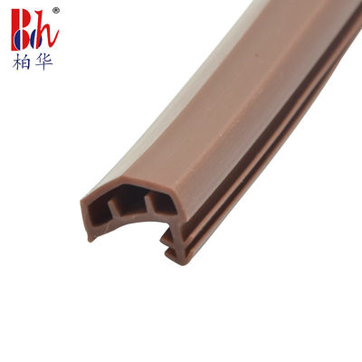 Tiras de selagem da porta de madeira de borracha anticolisão do PVC
