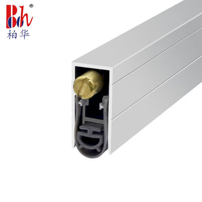 Os selos inferiores automáticos da gota para baixo para a porta de madeira cobrem inteiramente as tiras de borracha de silicone