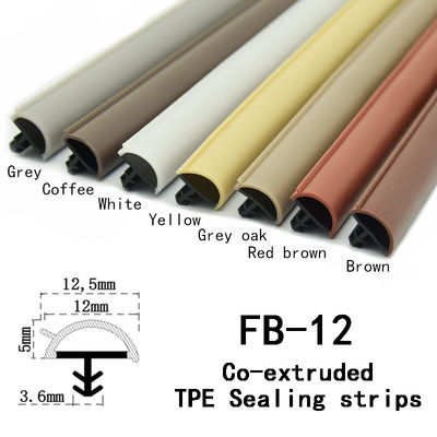3*6mm D dão forma às tiras inferiores da selagem de tempo do selo da porta de madeira alta da superação