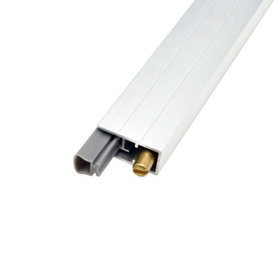 6063 Alumínio Isolamento acústico portas vedações de fundo oculto Automático Drop Down Weather Strips