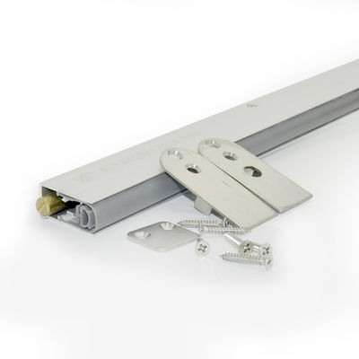 Cor prateada 1,5 cm Porta automática Fechamento de fundo duradouro