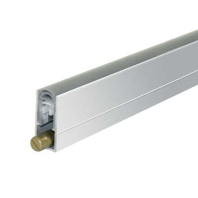 Anodizado acabamento Automático Fecho de porta inferior com ajuste de retração