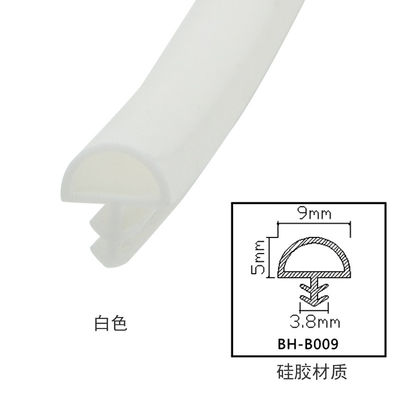 Esboço de madeira Excluders da isolação sadia de descascamento de tempo do silicone da porta