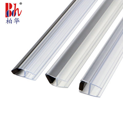 Bons selos impermeáveis do PVC da tira magnética da porta do chuveiro da superação para o vidro de 8mm