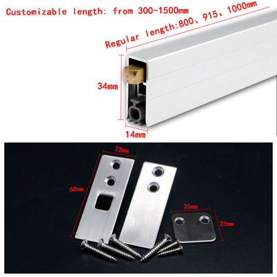 A parte inferior automática resistente da porta sela 6063 que o alumínio Weatherstrips para a porta do hotel