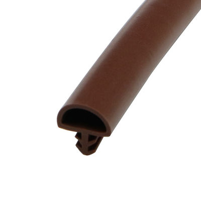 A selagem de borracha anticolisão do PVC da tira de madeira sadia do selo de porta da prova descasca para a porta de madeira e o Impulso-ajuste Windows
