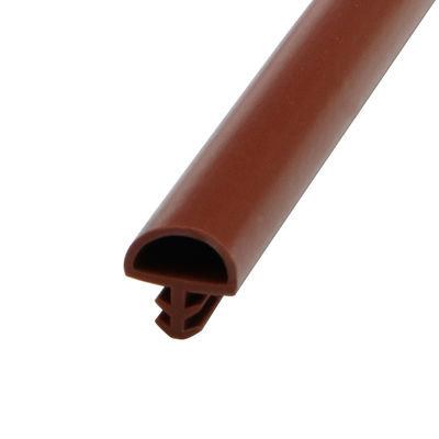A selagem de borracha anticolisão do PVC da tira de madeira sadia do selo de porta da prova descasca para a porta de madeira e o Impulso-ajuste Windows