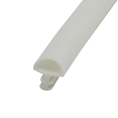 A selagem de borracha anticolisão do PVC da tira de madeira sadia do selo de porta da prova descasca para a porta de madeira e o Impulso-ajuste Windows