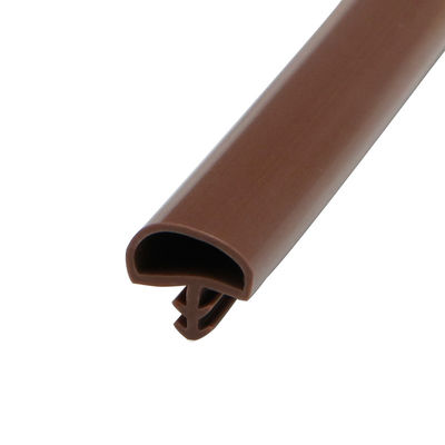 O selo que de porta de madeira de alta qualidade a tira Co-expulsou D para dar forma à selagem de borracha anticolisão do PVC descasca para a porta de madeira
