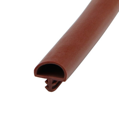 O selo que de porta de madeira de alta qualidade a tira Co-expulsou D para dar forma à selagem de borracha anticolisão do PVC descasca para a porta de madeira