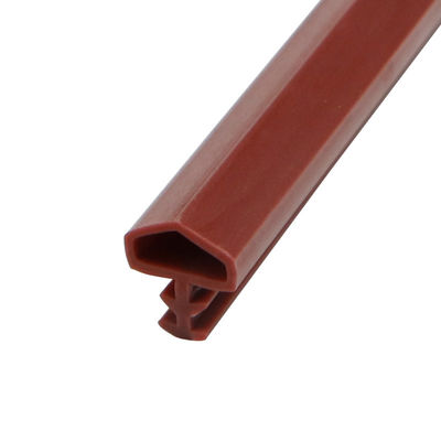 Entalhe o tipo selagem de borracha anticolisão do PVC da tira de madeira do selo de porta descasca para a porta e a janela de madeira