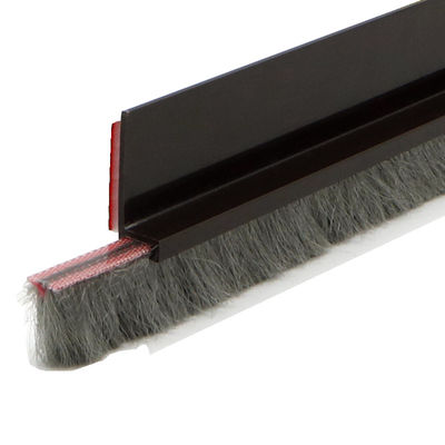 PVC inferior da tira do selo da porta com Woolpile
