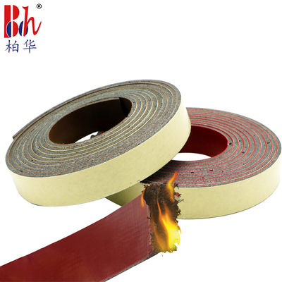 fogo de 15mm - o CE à prova de fogo da tira da porta da grafite resistente dos selos aprovou