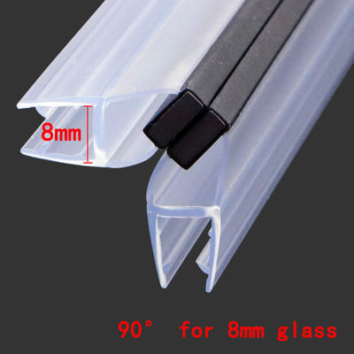 Bons selos impermeáveis do PVC da tira magnética da porta do chuveiro da superação para o vidro de 8mm