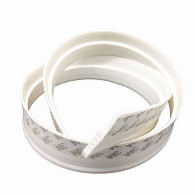 Selo de porta autoadesivo do descascamento do tempo do silicone com 3M Glue Tape White 45mm