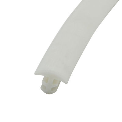 Tipo multicolorido arcado contínuo do entalhe da tira do selo de porta do Pvc 8*2mm apoiado