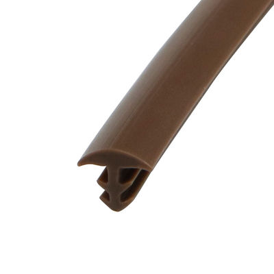 Tipo multicolorido arcado contínuo do entalhe da tira do selo de porta do Pvc 8*2mm apoiado