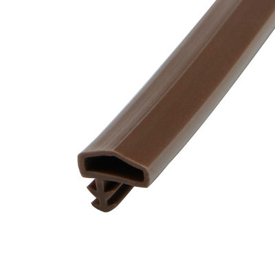A porta de madeira do Pvc da tira do selo de porta do OEM Weatherstrip o tipo lateral A do sulco dado forma