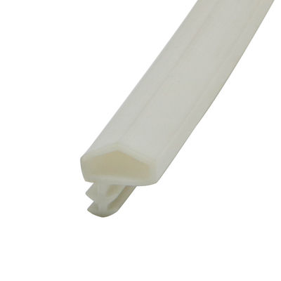 A porta de madeira do Pvc da tira do selo de porta do OEM Weatherstrip o tipo lateral A do sulco dado forma