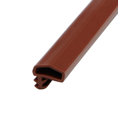 A porta de madeira do Pvc da tira do selo de porta do OEM Weatherstrip o tipo lateral A do sulco dado forma