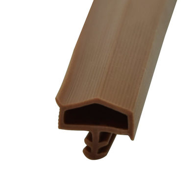 Selos termoplásticos dados forma telhado do elastómetro da tira de madeira do selo de porta com aleta 12x6mm