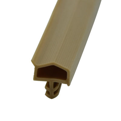 Tira de borracha do selo de porta do descascamento do tempo do elastómetro termoplástico com aleta 10*5.5mm