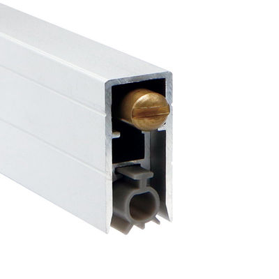 Tipo U Automação da porta Seals inferior 915mm Retardante de incêndio Ocultado Drop Down Seal