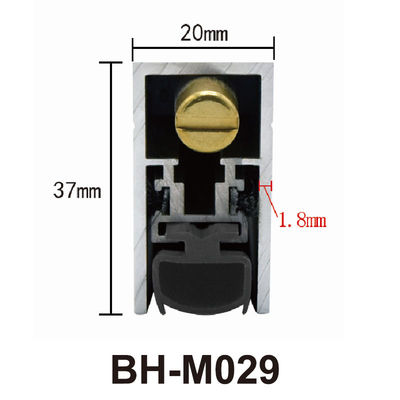 selos inferiores escondidos 20*37mm da varredura da porta em forma de u para a porta de madeira