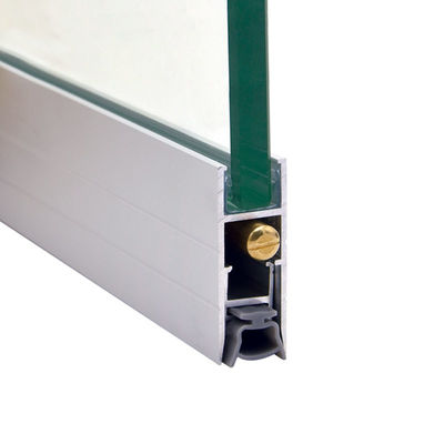 o alumínio inferior dos selos da porta automática de 17*45mm Weatherstrips para a porta da grama