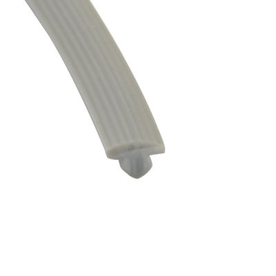 Tira de borracha 7*5mm do PVC do OEM para o vestuário Hang Bar