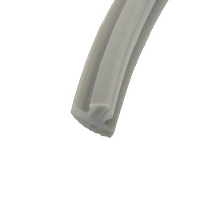 Tira de borracha 7*5mm do PVC do OEM para o vestuário Hang Bar