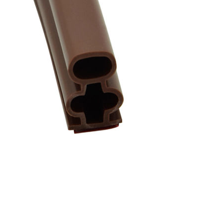 dupla camada das tiras de borracha de silicone da forma da largura O de 10mm para o quadro de porta