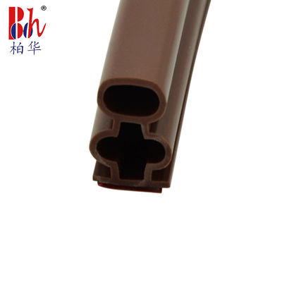 dupla camada das tiras de borracha de silicone da forma da largura O de 10mm para o quadro de porta
