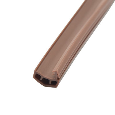 Tiras de selagem da porta de madeira de borracha anticolisão do PVC
